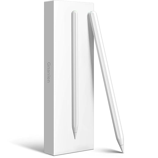 iPad Pencil 2nd Generation with Magnetic Wireless Charging,Stylus Pen for iPad,Same as Apple Pencil 2nd Generation,Compatible with iPad Pro 11 in 1/2/3/4,iPad Pro 12.9in 3/4/5/6,iPad Air 4/5,iPad Mini