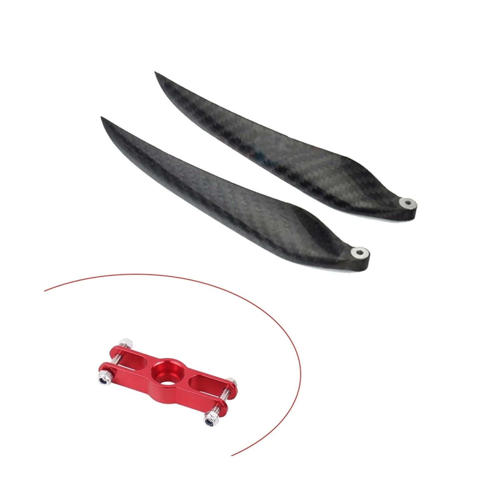 Hélice Plegable de Fibra de Carbono for Accesorios de avión RC Modelo de ala Fija 9,5x5,10x6,11x6,11x8,12x6,13x7,14x8 RC Multirotor(16x13)