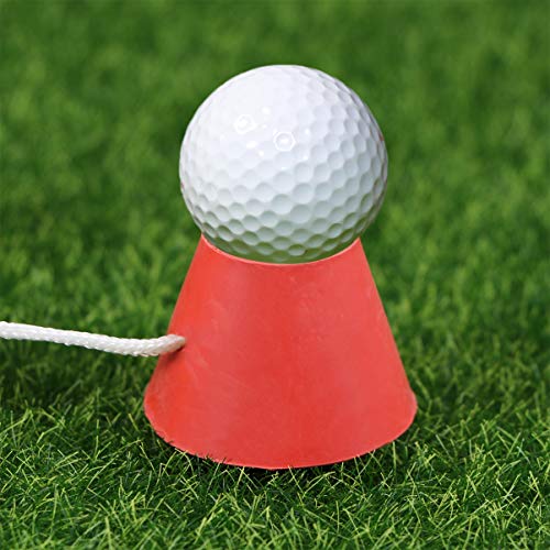 CLISPEED Tees de Golfe De Borracha Titular Suprimentos para Ao Ar Livre Indoor Prática De Treinament