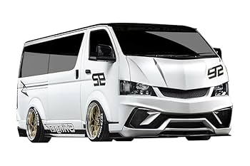 1/24 ハイエース（カスタム品） Amazon.co.jp: ZoomOn Z136 1/24 ハイエース S.A.D カスタム