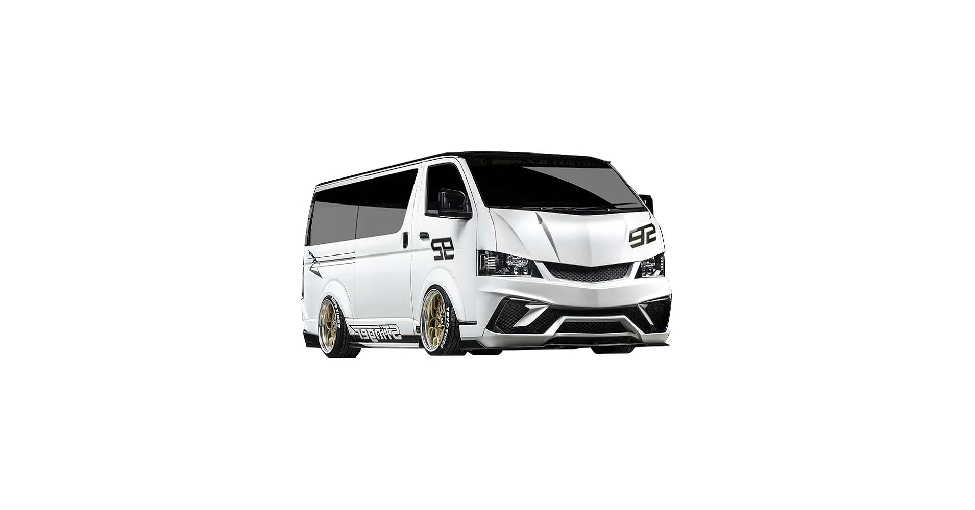 Amazon.co.jp: ZoomOn Z136 1/24 ハイエース S.A.D カスタム