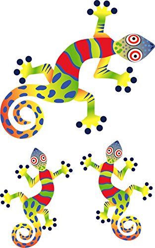 carstyling XXL Adhesivo camaleón 3 Piezas