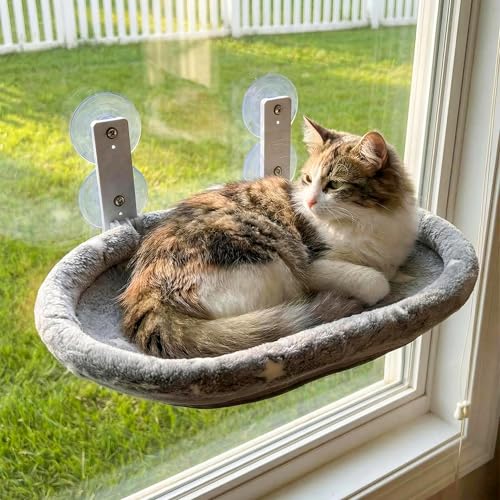Glow-in-the-Dark Cat Window Hammock