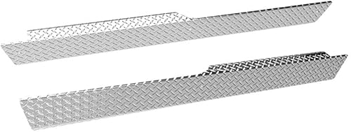 Hardcore Parts SGC Panel basculante de placa de diamante de aluminio para Yamaha G29 (Drive) carrito de golf (juego de 2)