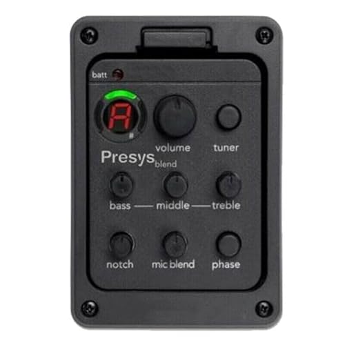 Presys Blend 301 Acoustic EQ Equalizer Guitar Preamp Piezo Pickup Tuner by AdvancedShop