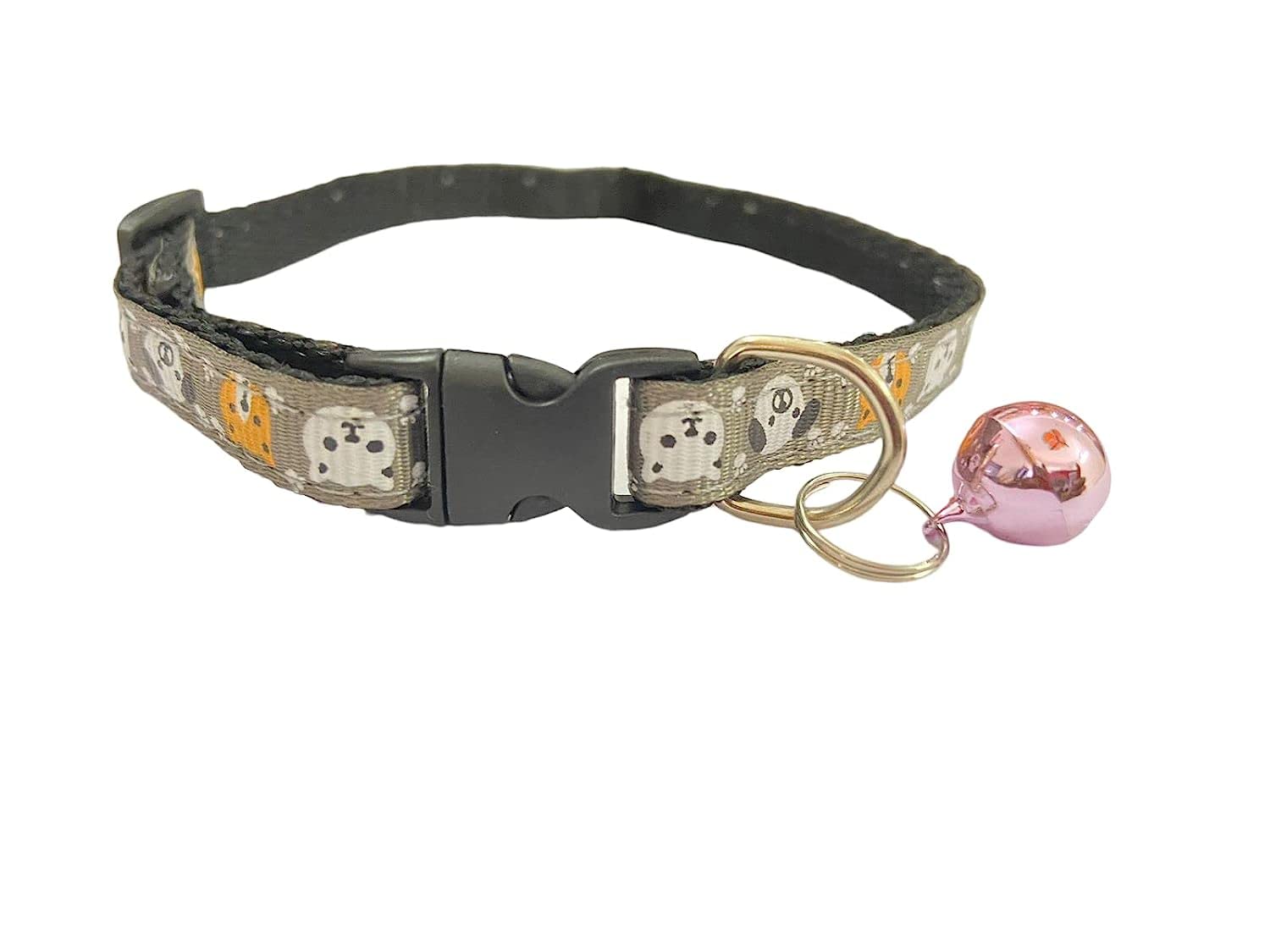 PSK PET MART Cat Collars - Classic Collar Design, with Bell, Adjustable Strap, and Safety Release Buckle [Modern Design for Your Cute Cats, Puppies & Small Pack of 1 Pcs (Black) (B0BZ4Z3CSF) Amazon Price History, Amazon Price Tracker