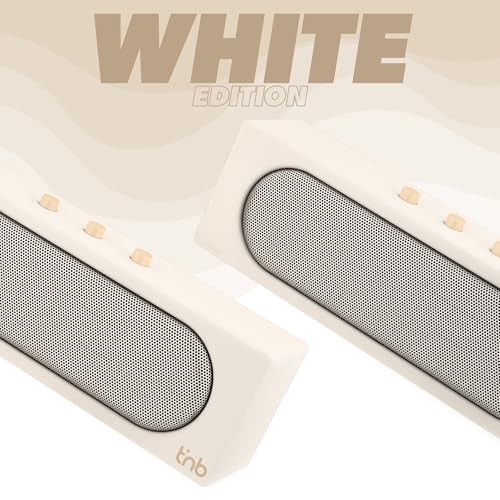 TnB--Bluetooth-Lautsprecher-Rainbow-Barre-Bluetooth-54-10-W-RMS-8-Std-Akkulaufzeit-TWS-Stereo-Micro-SD-35-mm-Klinke-FM-Radio-Kompaktformat-24--7-cm-1200-mAh-Akku--Elfenbeinweis | Dealmeister.io Alt tag für bilder post titel