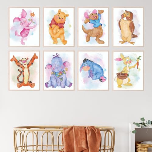 Affiches murales Winnie l'Ourson : la solution simple pour décorer la chambre bébé