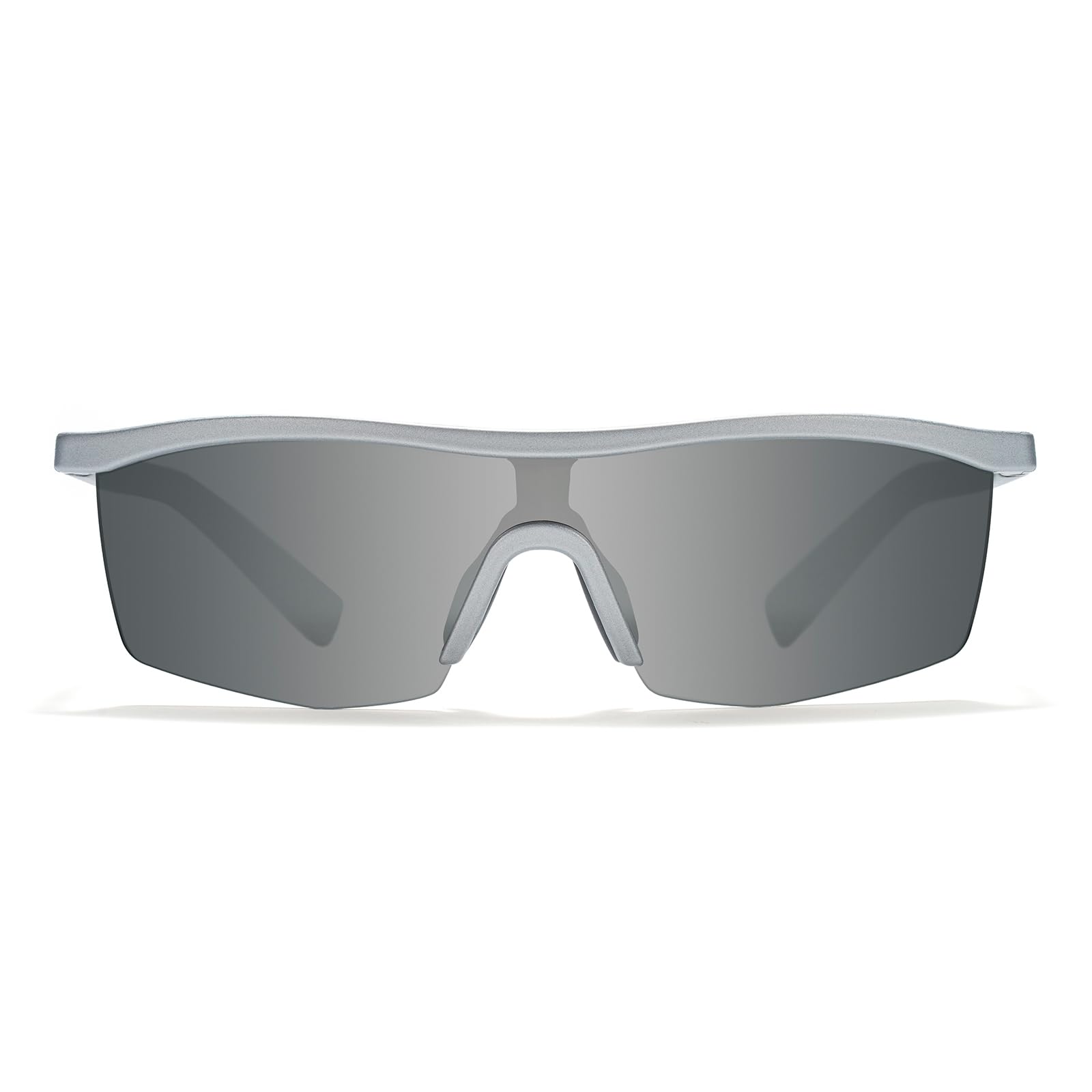TIJN Anti-Slip Sports Sunglasses for Men Women UV400 Running Baseball Cycling Driving Fishing Outdoor Glasses Rail