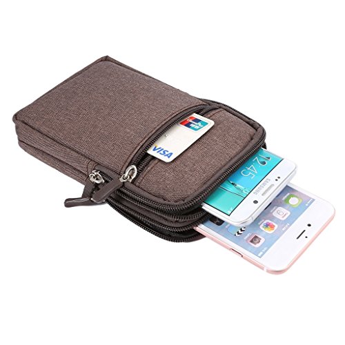 Pochette universelle à rayures pour Samsung Galaxy Pop Plus S5570i - 6