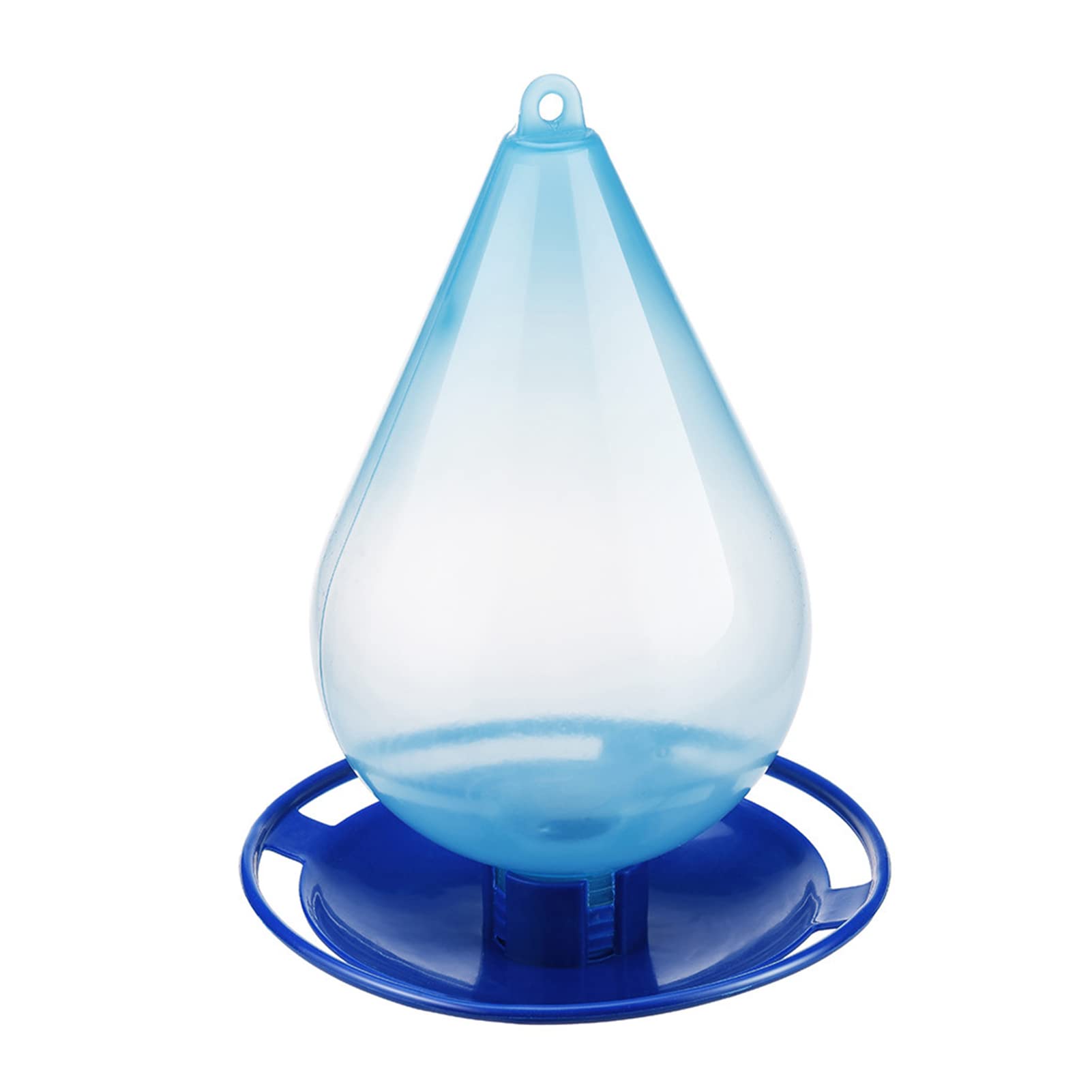 Abreuvoir pour Oiseaux, Réservoir Transparent en Forme de Goutte de Pluie, Facile à Suspendre et à Afficher, Mangeoire à Eau pour Oiseaux, capacité de 1 Litre, Outil
