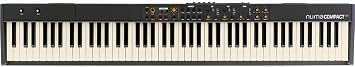 Studiologic - NUMA COMPACT SE - 88 notes semi-weighted touch digital piano - 2x10 W amplification | 88 Semi-Weighted Keys with Aftertouch, 200-Voice Polyphony, 148 Sounds, 2x10w Speakers, USB Midi and Audio