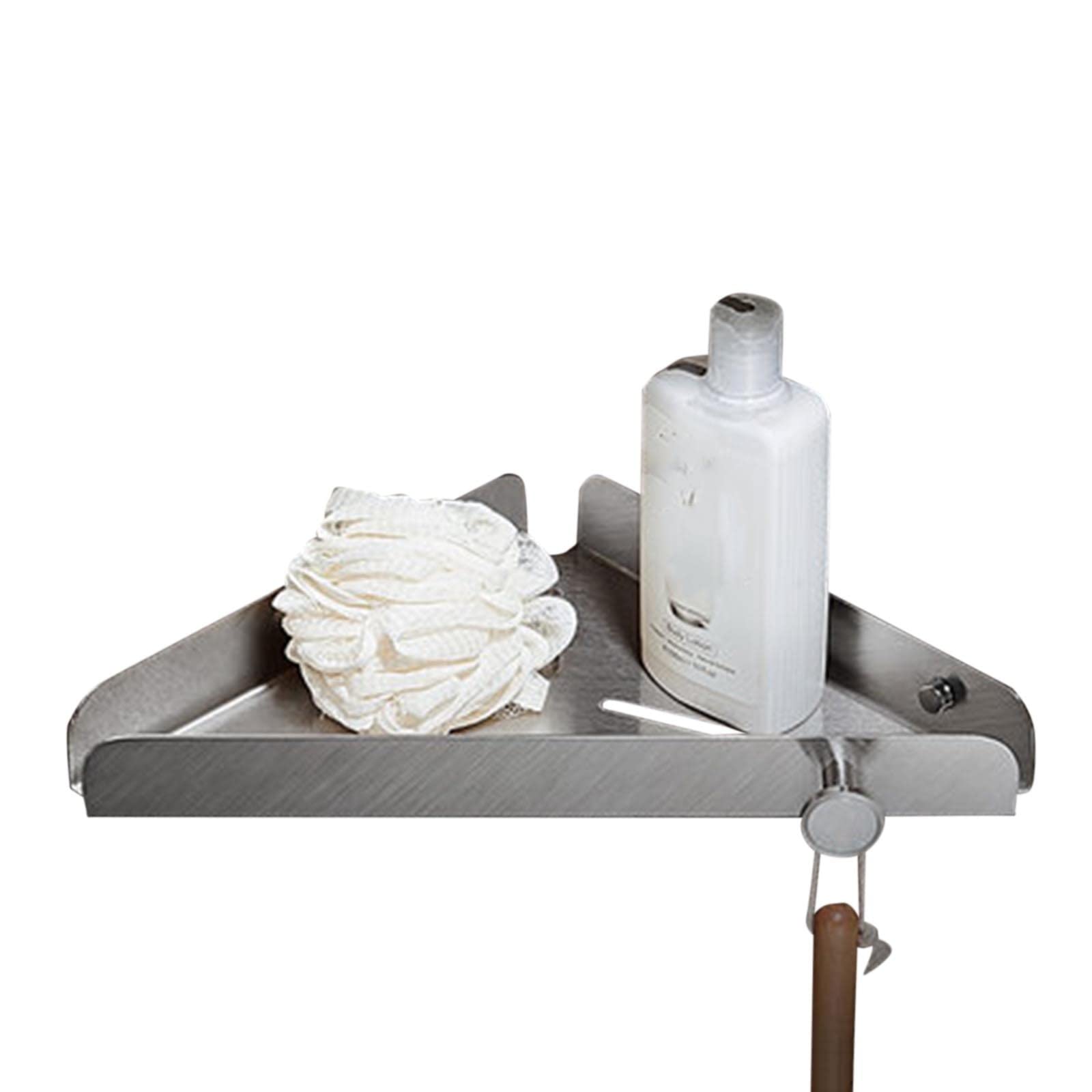 Étagère de douche pour vanité de salle de bain ordonnée