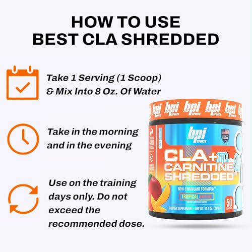 BPI Sports CLA + Carnitine Shredded