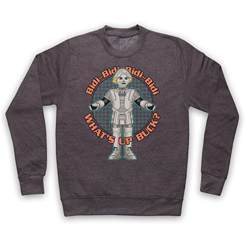 Sweat-shirt col rond de robot Twiki Buck Rogers vêtement de science-fiction