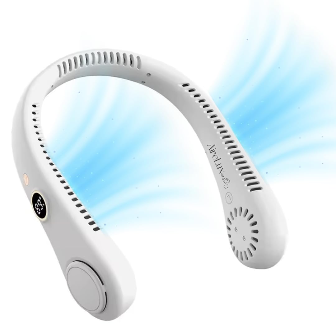 Amazon.com: AireLux Cooling Neck Fan, 5-Speed, USB