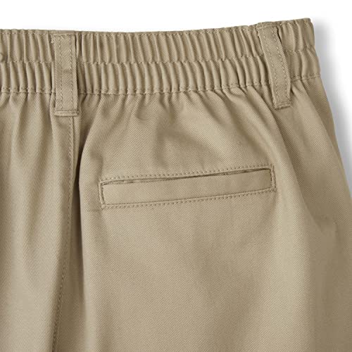 french toast boys39 husky pull-on twill shorts school uniform for kids