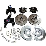 BST BSSP For 1963-1970 Chevy 1/2 Ton Pickup Drop Spindle Disc Brake Kit, 5 on 5', Only for 1/2 Ton Trucks
