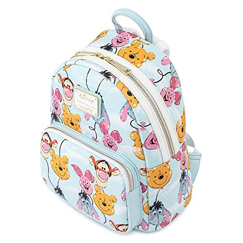 Loungefly Disney Winnie the Pooh Balloon Friends Womens Double Strap Shoulder Bag Purse3