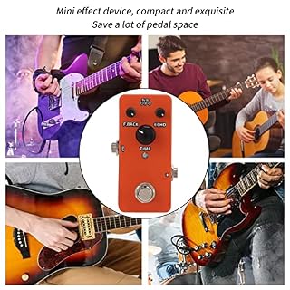 Mini pédale à effet unique, compacte DC 9 V Pédale d’effet de retard vintage 3 modes True Bypass en métal pour la… - Les Beatles, Paul McCartney, John Lennon, RIngo Starr, George Harrison Mini pédale à effet unique, compacte DC 9 V Pédale d'effet de retard vintage 3 modes True Bypass en métal pour la… – Image 3