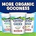 Stonyfield Organic Greek Whole Milk Yogurt, Plain, High in Protein (16g), Multiserving Snack & Cooking Substitute, 30 Oz
