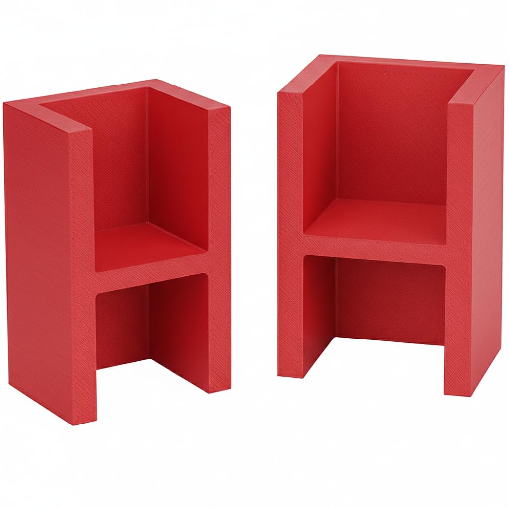 Drawer Front Alignment Blocks, 2mm,3mm,4mm Precision Spacing Tool for Cabinet Installation, 4 Piece Set, Kitchen Draw Front Fitting Aid (4mm)
