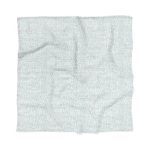 Image of Mini Wander Swaddles for Newborns Muslin Swaddle Blankets - Breathable Soft Gender Neutral Receiving Blanket Baby Essentials | 47 x 47 Cotton - (Mountains (Ice Blue))
