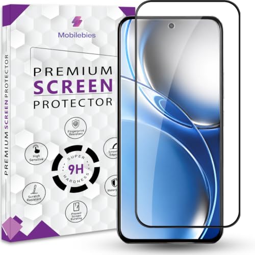 Image of Premium Tempered Glass Screen Protector Guard For Realme Narzo 100x 5G (6.81 Inch, Pack of 1) | Edge to Edge Coverage With Easy to installation kit