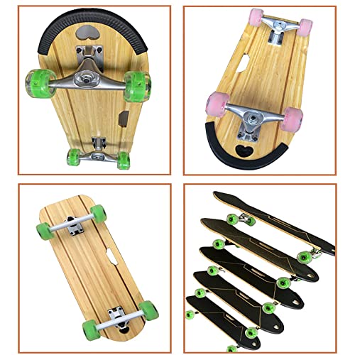 KJLYLPP Pet Skateboard with Surf Stand