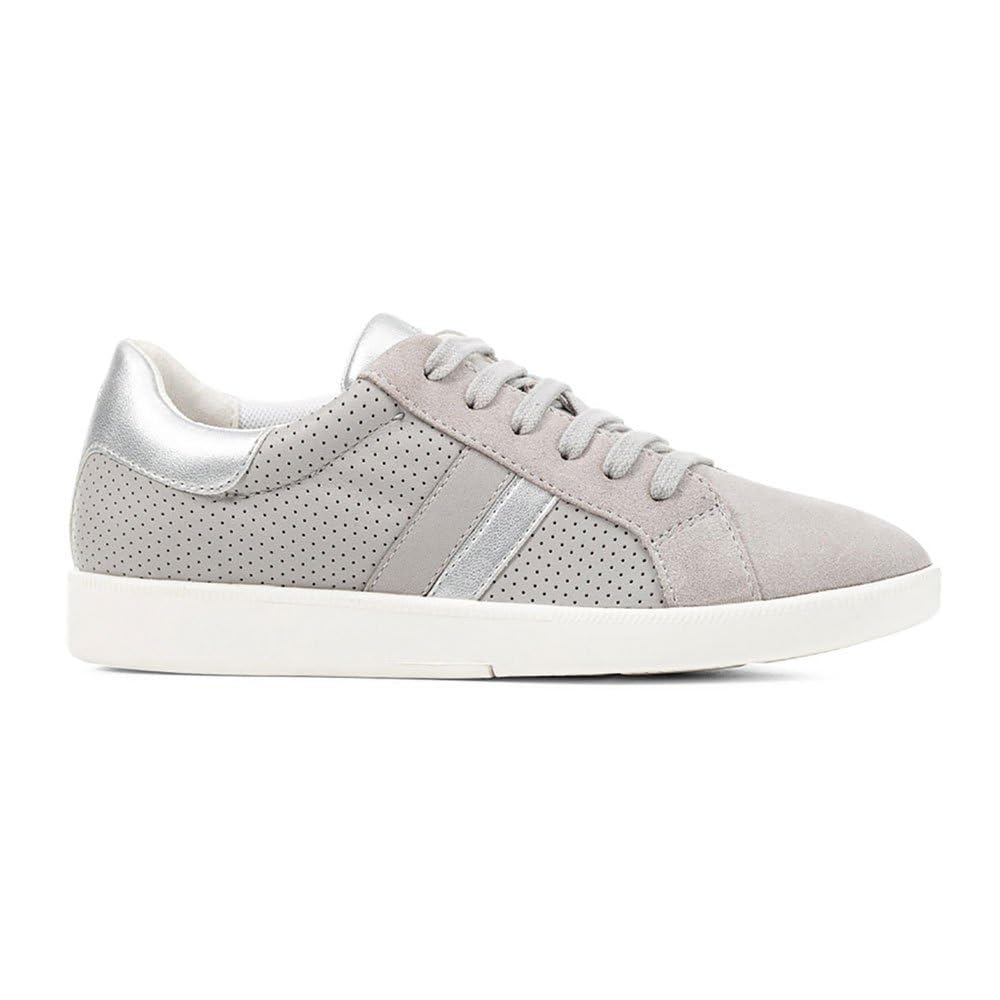 Geox Women's D Meleda Trainers, lightgrey, 5 UK