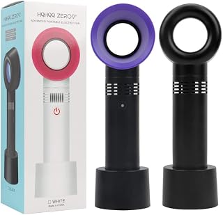 Rofitbest Mini Eyelash Fan Dryer Portable USB Rechargeable eyelash dryer fan for Essential Eyelash Extension Supplies (black)
