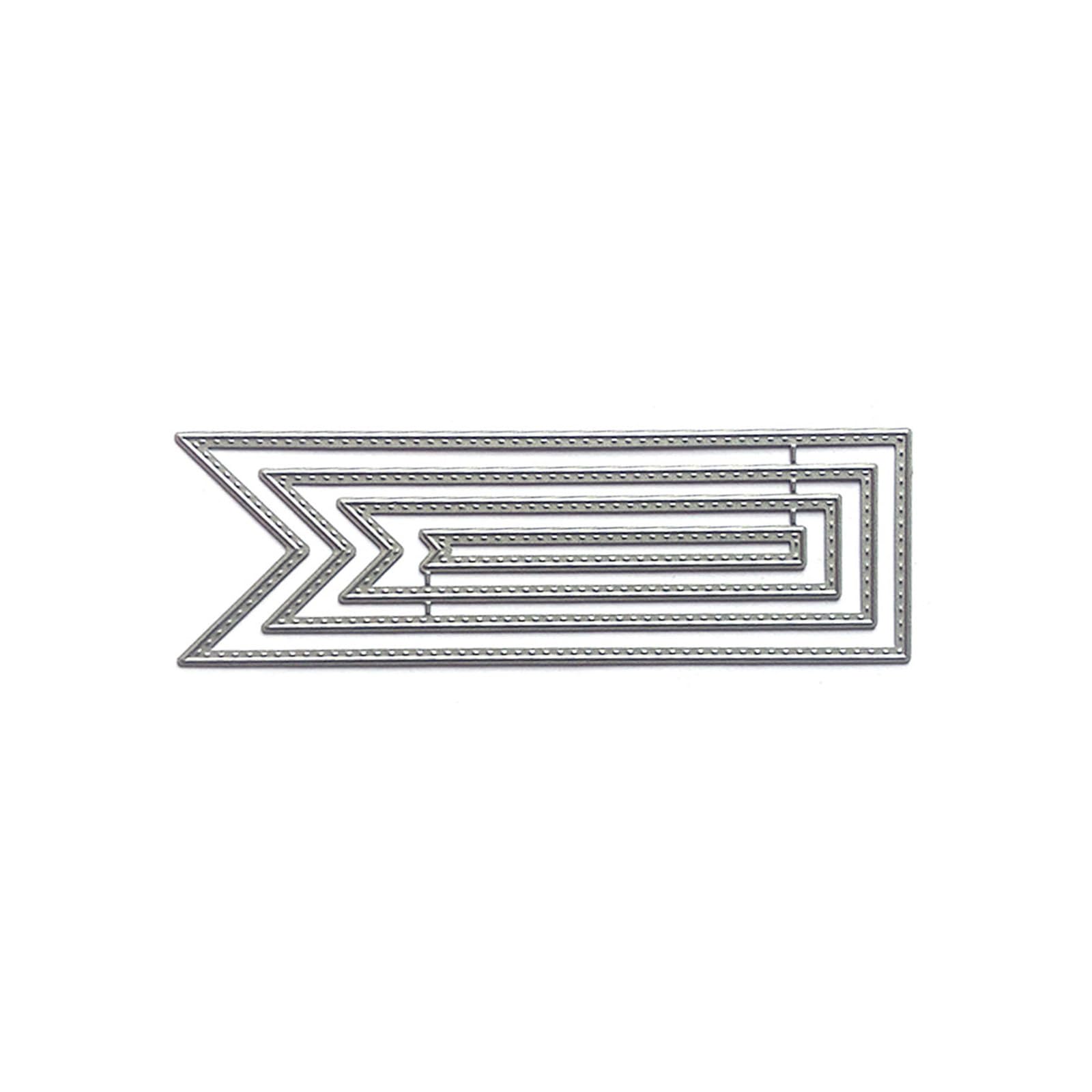 NEWFT Label Frame Metal Cutting Dies Scrapbooking Stencil Die Cuts Card Embossing Photo Album Template Mold Decoration Card Embossing Templates