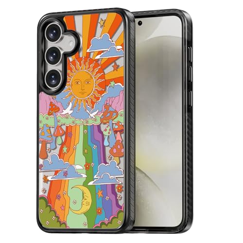 Samsung Galaxy Case coque noire champignon pour sorties et café