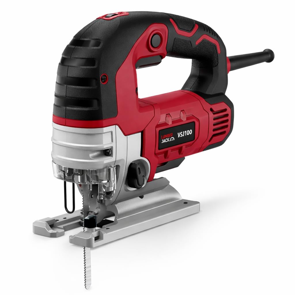 750W Pendulum Jigsaw Variable Speed LED Light Dust Port Tool-Free Blade Change