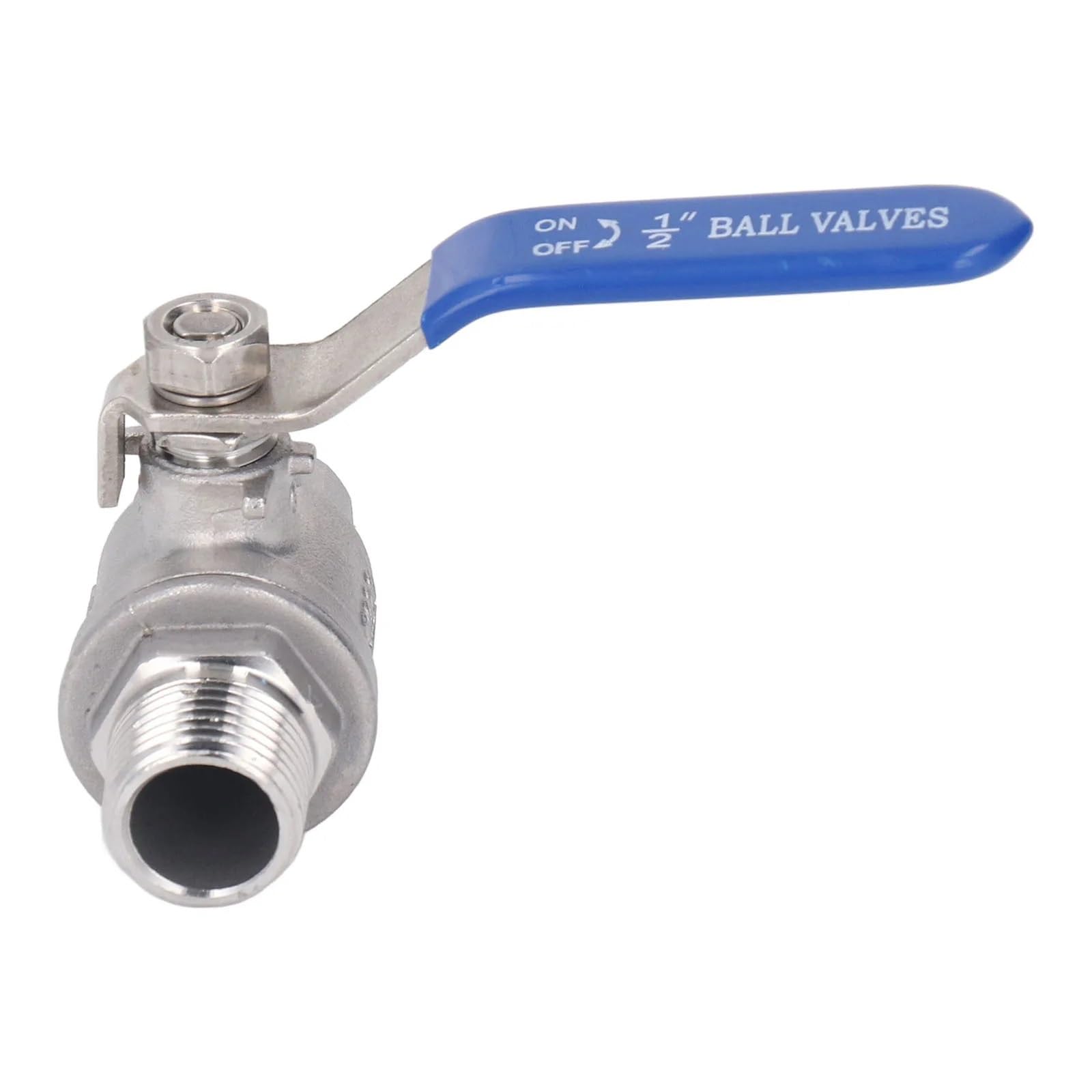 Vanne à bille en acier inoxydable 1/2 po de 24 mm de diamètre de haute précision