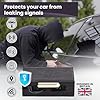 CKEYURE Key Box | Faraday Box for Car Keys | Car Key Signal Blocker Box | RFID | Magnetic Closure | Signal Blocking for car Security | One Hand Operation (Black) #4