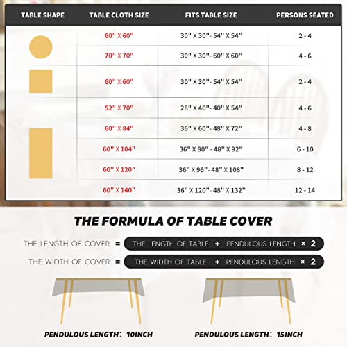 Horaldaily Spring Summer Tablecloth 60x84 Inch, Easter Watercolor Wild Flowers Blooming Floral Table Cover for Party Picnic Dinner Decor by Horaldaily - Image 7
