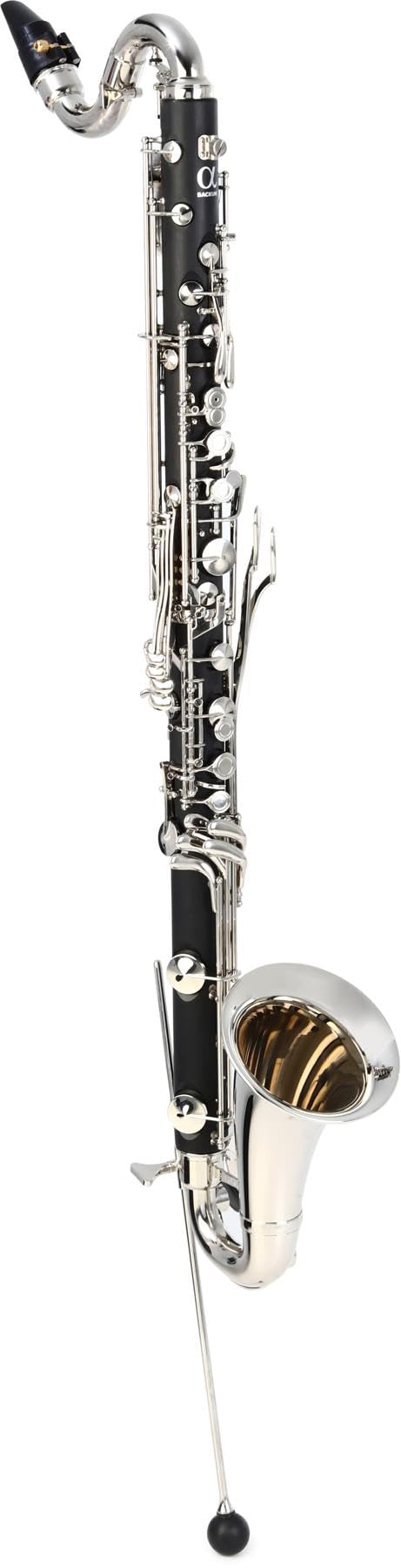 Backun Alpha Bass Clarinet - Low Eb, Nickel-plated Keys