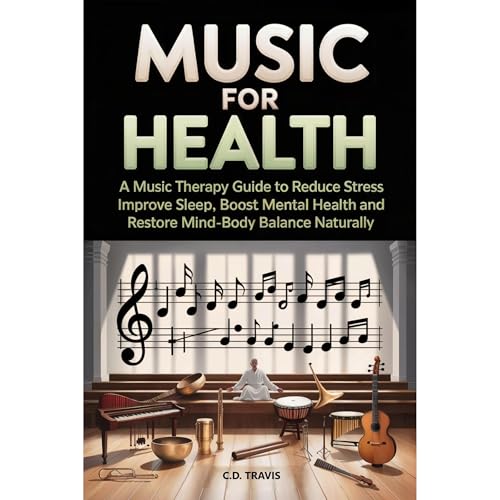 MUSIC FOR HEALTH Audiolibro Por C.D. Travis arte de portada