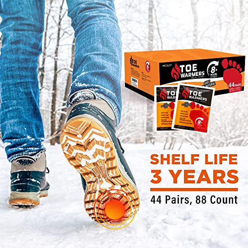Medlot Toe Feet Warmers, 44 Pairs, Air-Activated Adhesive Warmers For Shoes And Boots #TOP6