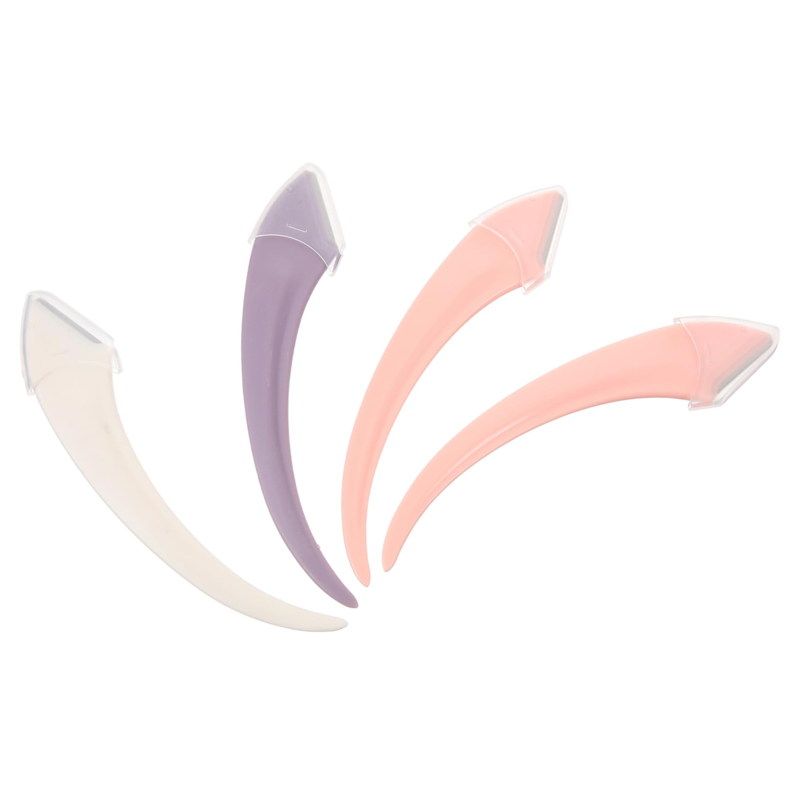 Beatifufu Micro-Serrated Eyebrow Razors 4pcs Set Makeup Shaver Grooming Kit Portable for Travel