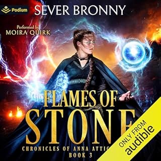 Flames of Stone Audiolibro Por Sever Bronny arte de portada