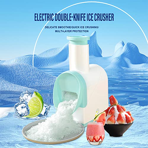 N C Elektrischer Eisbrecher, Eiszerkleinerungsmaschine, kompakt, automatische Eiswürfelmaschine, für Zuhause, Party und… – Bild 6