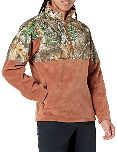 Image of Columbia mens Phg Fleece Overlay 1 /4 Zip
