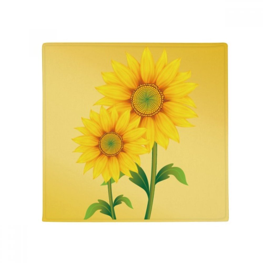 Pet mat jaune tournesol 80cm, une idée cadeau déco utile pour la maison