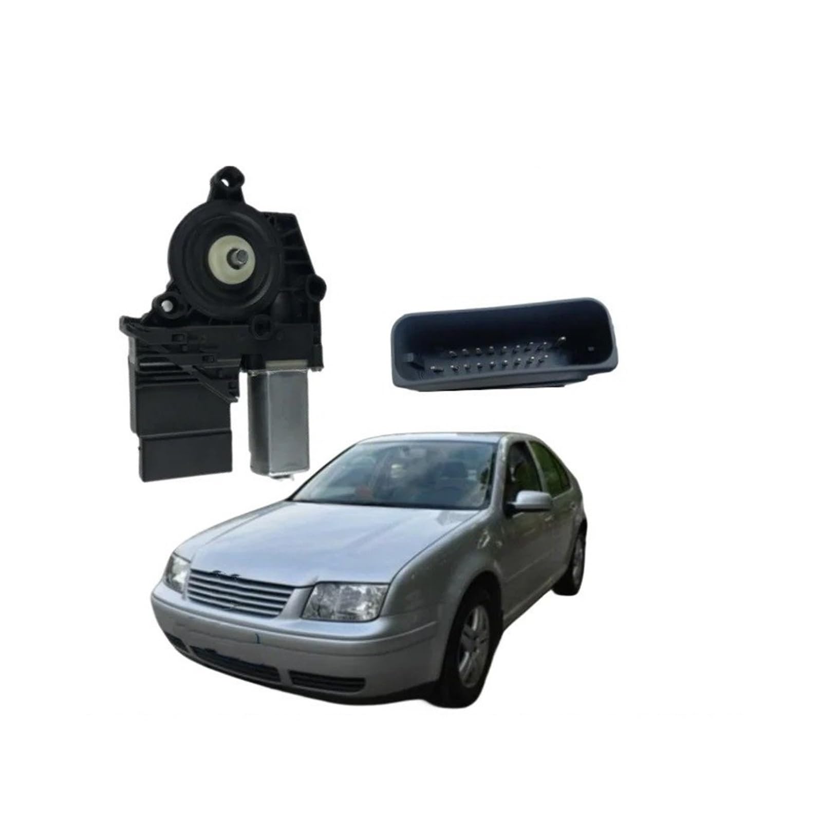 SAMWDK Glass Lifter for VW for Golf4 for Bora for Jetta for Variant Window Motor 1C1959801A 1C959802A 1C0959801A 1C0959802A 1C0959811A 1C0959812A 1C1959812A Car Window Regulator(1C0959812A)