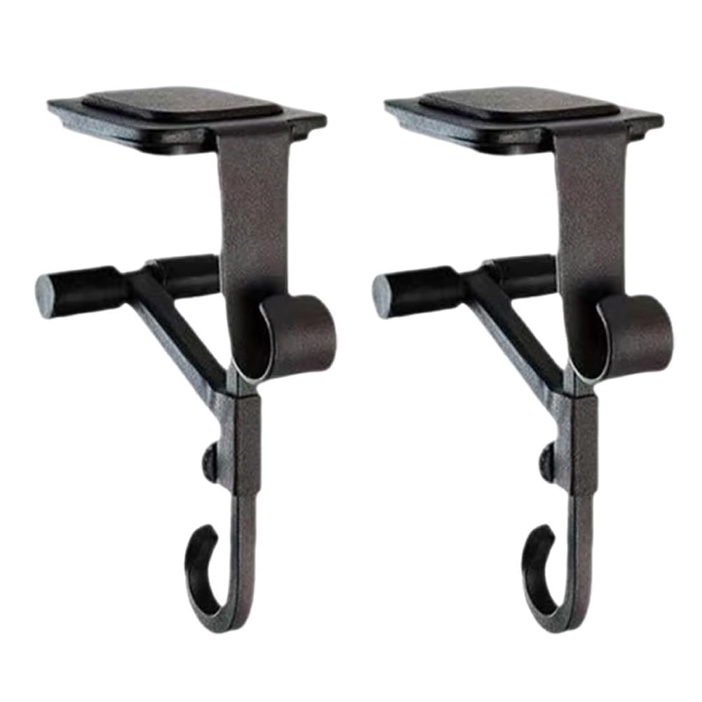 CTRLZS Fireplace Accessories-Heavy Duty 2 in 1 Mantel Hanger Adjustable Hooks Stocking and Garland Holder for Decorations