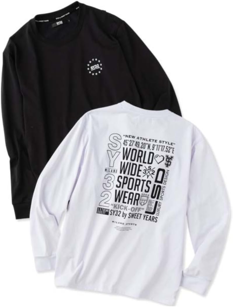 SY32 by SWEET YEARS Tシャツ 長袖 メンズ おしゃれ ブランド かっこいい 15071J お取り寄せ Amazon | [SY32 by SWEET YEARS] Tシャツ 長袖 メンズ おしゃれ