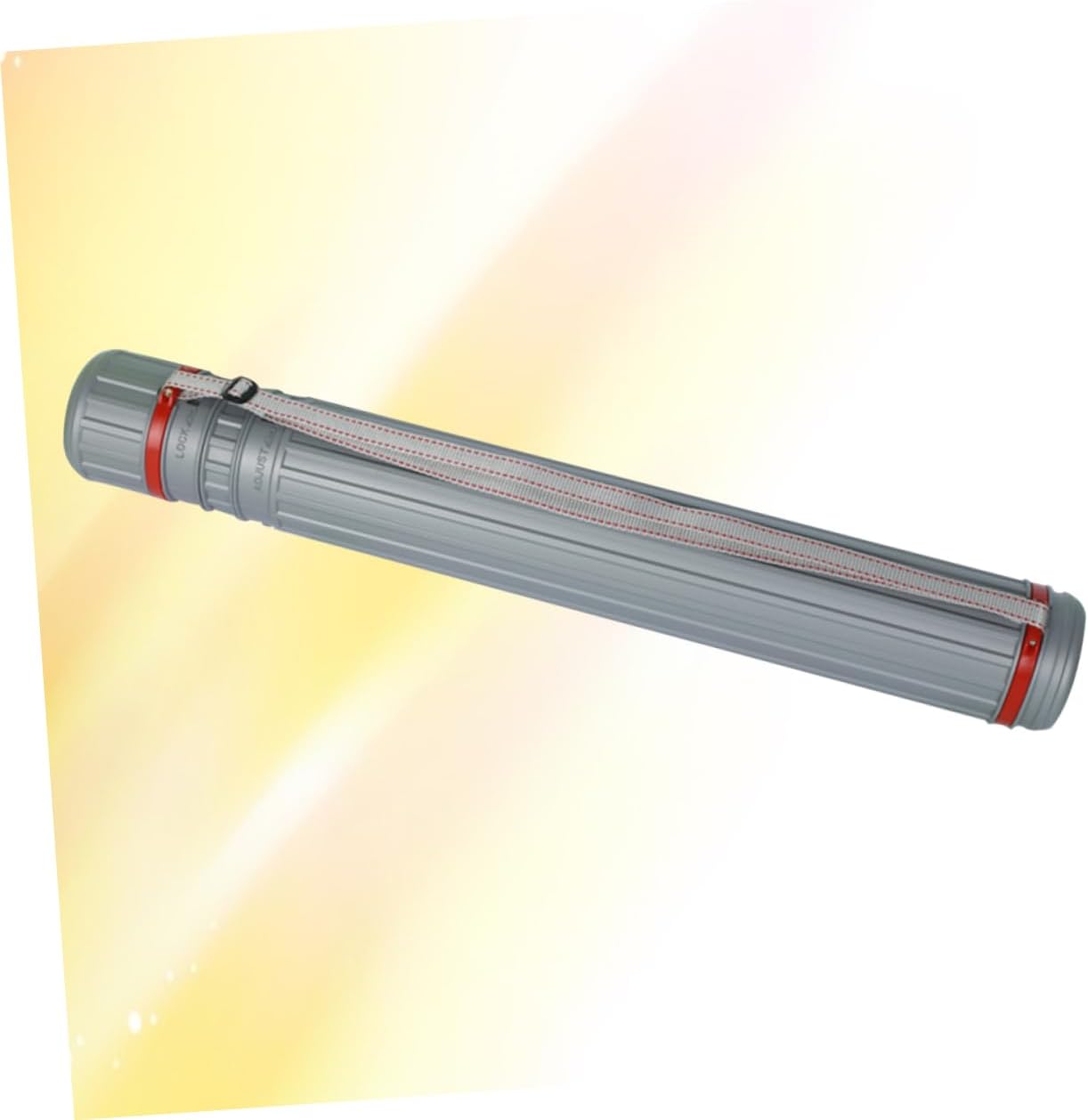 Extendable Plastic Telescopic Document Tube for Architect Plans Storage Tube Box Grey Small