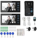 porteros automaticos con camara leroy merlin Monitor interior ultradelgado de 7 pulgadas, generoso y lujoso, se puede montar en la pared.